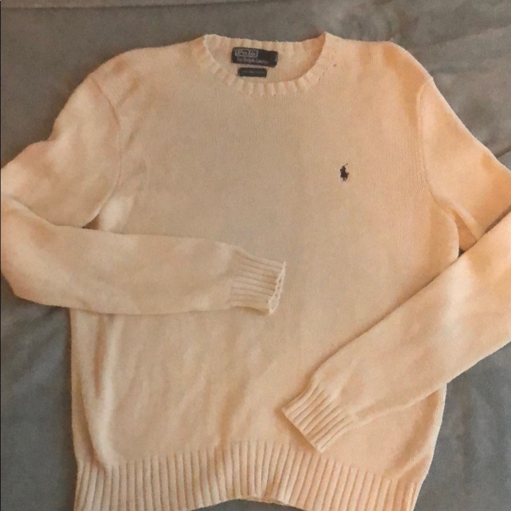 Polo by RL Sweater, Khaki, 100% Cotton